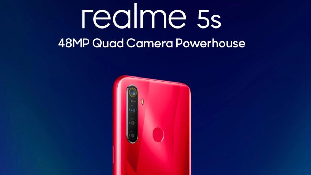 Fiyat/Performans Telefonu Realme 5s, 5000 mAh Bataryayla Gelecek
