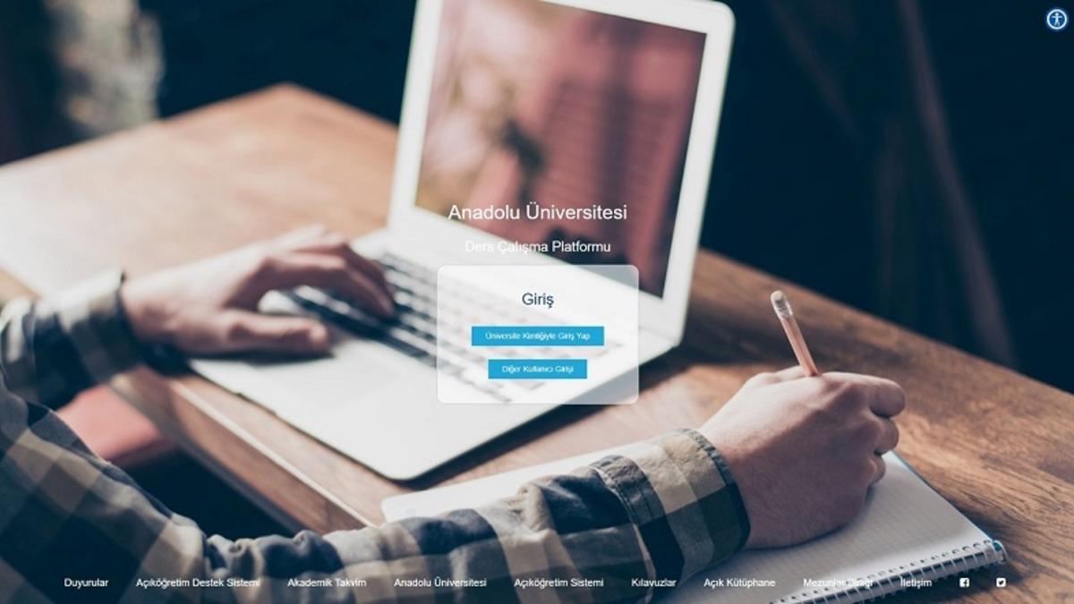 Anadolu Üniversitesi AÖF e-Kampüs Sistemi Nasıl Kullanılır?