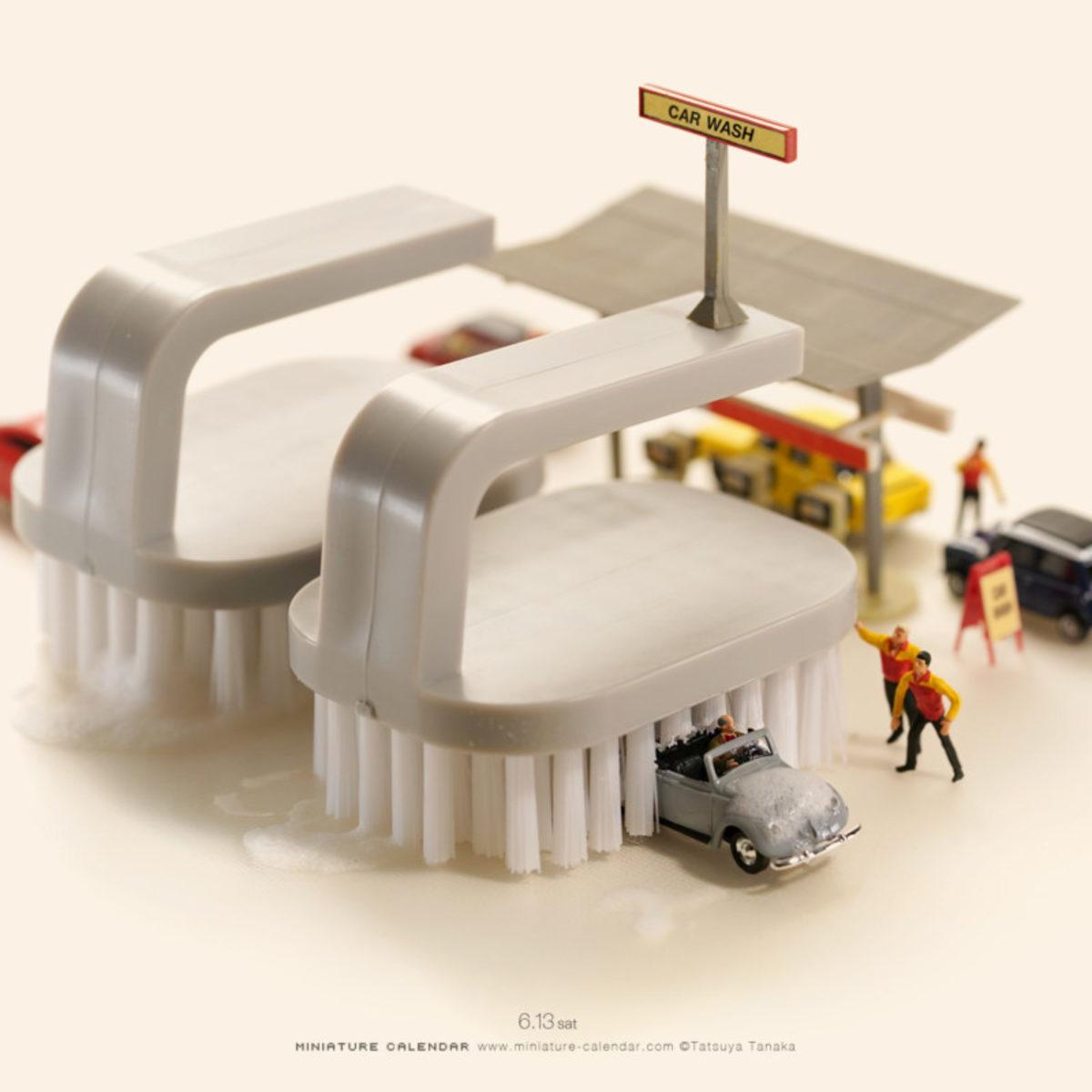 Bir Tasarımcı, Maske ve Tuvalet Kağıtlarıyla Nefes Kesen Minyatürler Oluşturdu