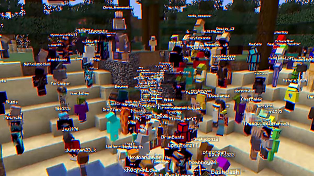 YouTuber MrBeast, 10 Bin Hayranıyla Minecraft Sunucularına Baskın Yaptı