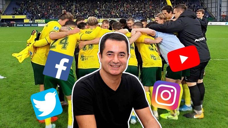 Acun Ilıcalı’nın Satın Aldığı Fortuna Sittard, Sosyal Medyada En Fazla Büyüyen Takım Oldu