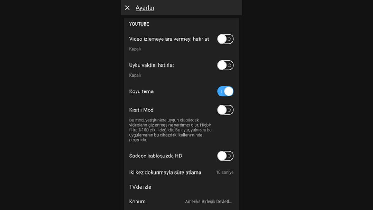 YouTube Karanlık Mod Nasıl Açılır, Nasıl Görünüyor?