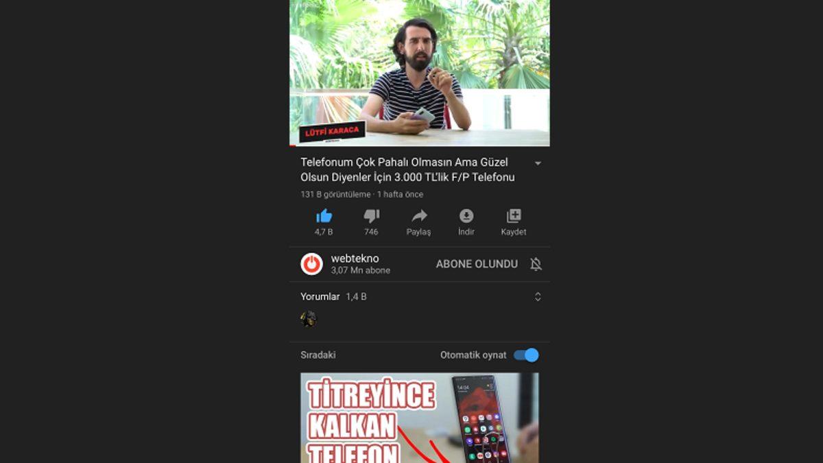 YouTube Karanlık Mod Nasıl Açılır, Nasıl Görünüyor?