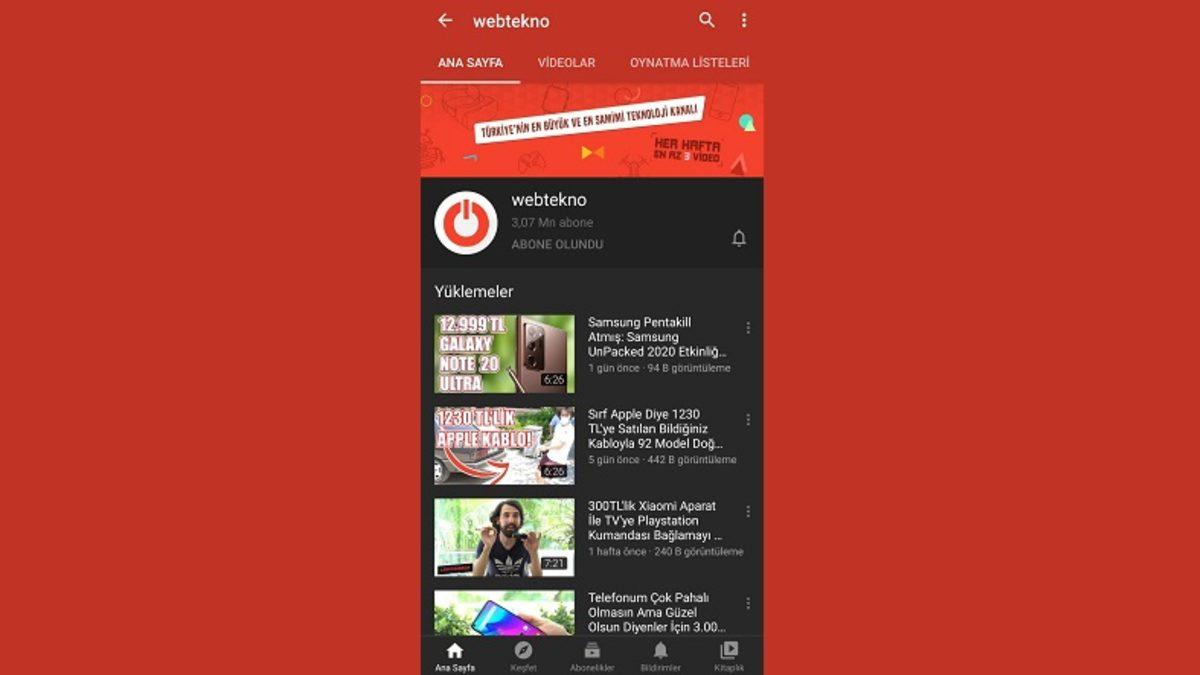 YouTube Karanlık Mod Nasıl Açılır, Nasıl Görünüyor?