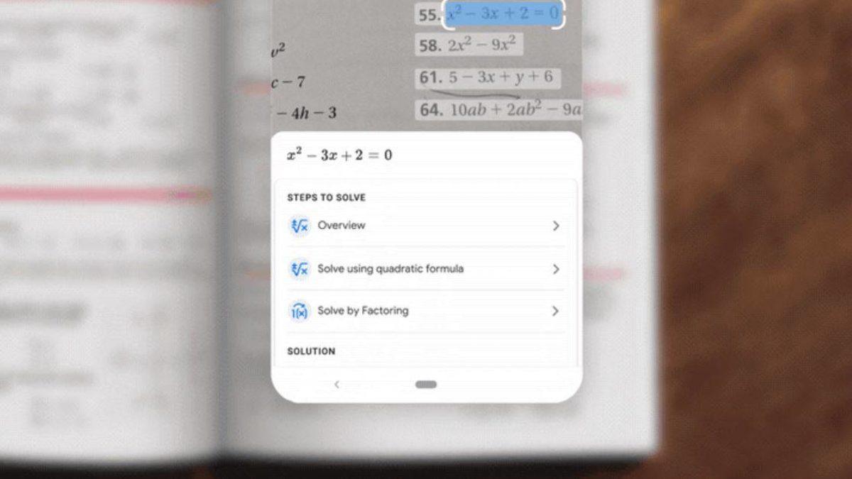 Google Lens Yakında Fotoğraflardaki Matematik Sorularını Çözebilecek