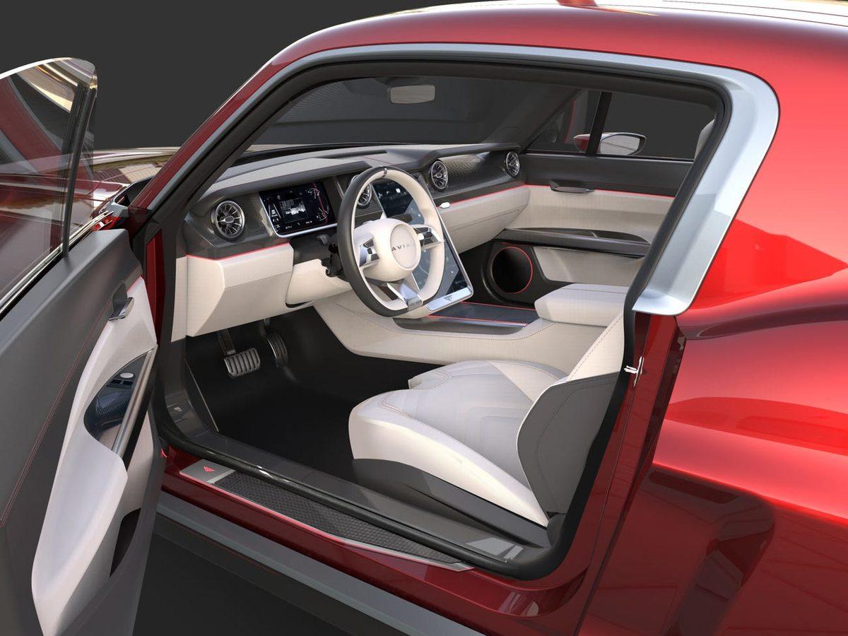 1967 Mustang ile Tesla Model S’i Bir Araya Getiren Otomobil: Aviar R67