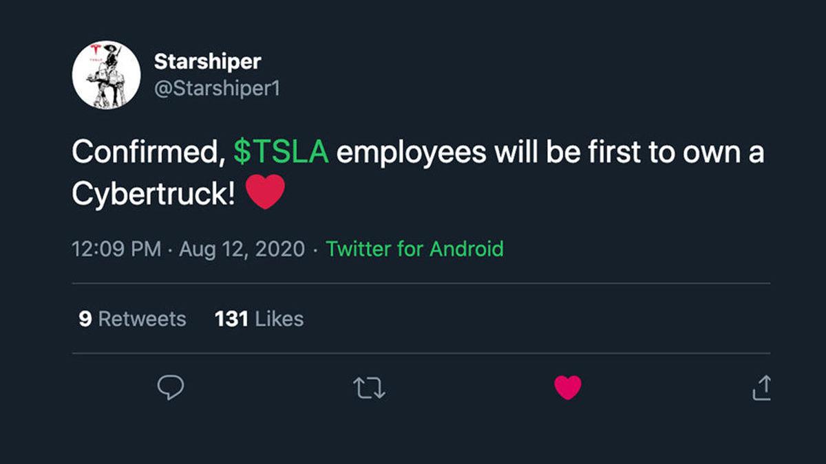 Tesla Cybertruck’ın İlk Sahipleri Tesla Çalışanları Olacak