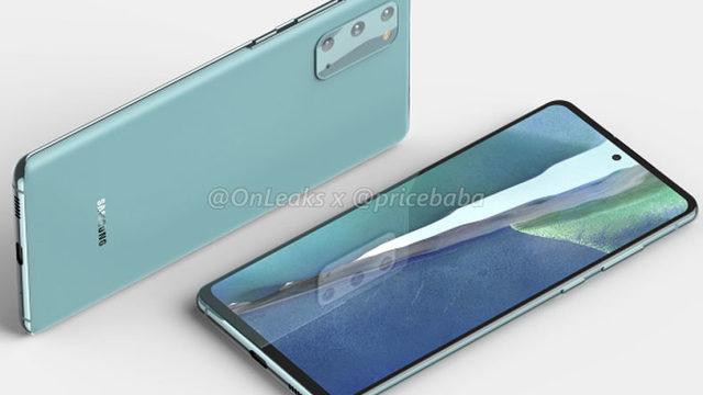 Samsung Galaxy S20 Lite’ın Render Görüntüleri Ortaya Çıktı