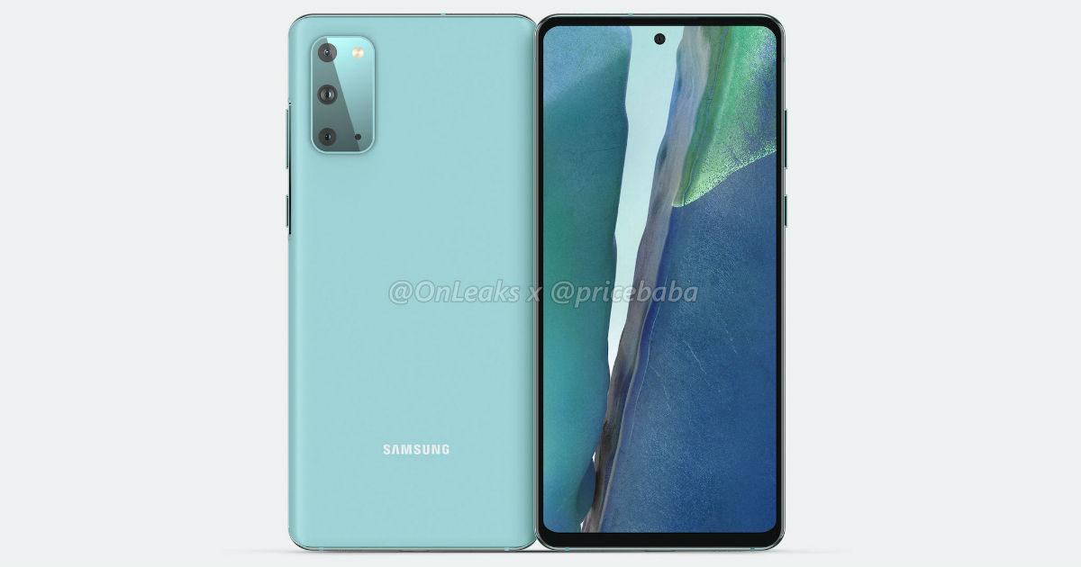 Samsung Galaxy S20 FE 5G’nin Muhtemel Tasarımı Ortaya Çıktı
