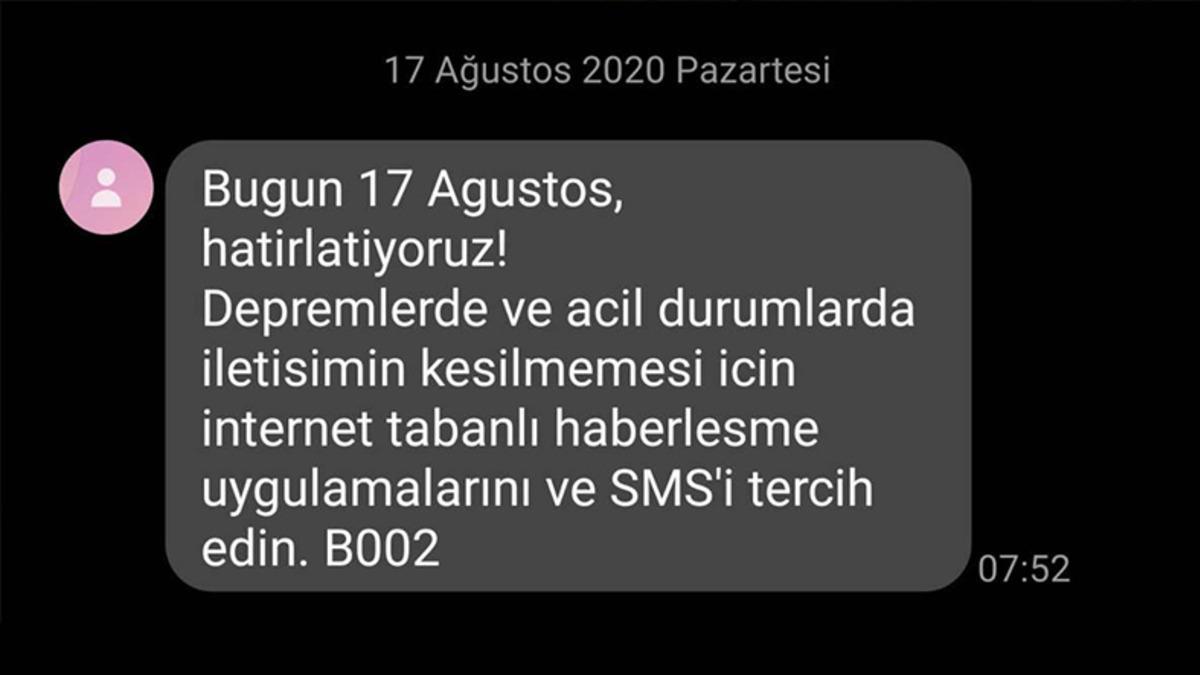 AFAD’dan Gün Boyu Gelen SMS’lerin Sırrı Açığa Çıktı
