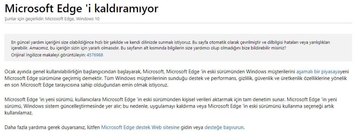 Microsoft, Kaldırılamayan Yeni Edge’in Neden Kullanılması Gerektiğini Açıklıyor