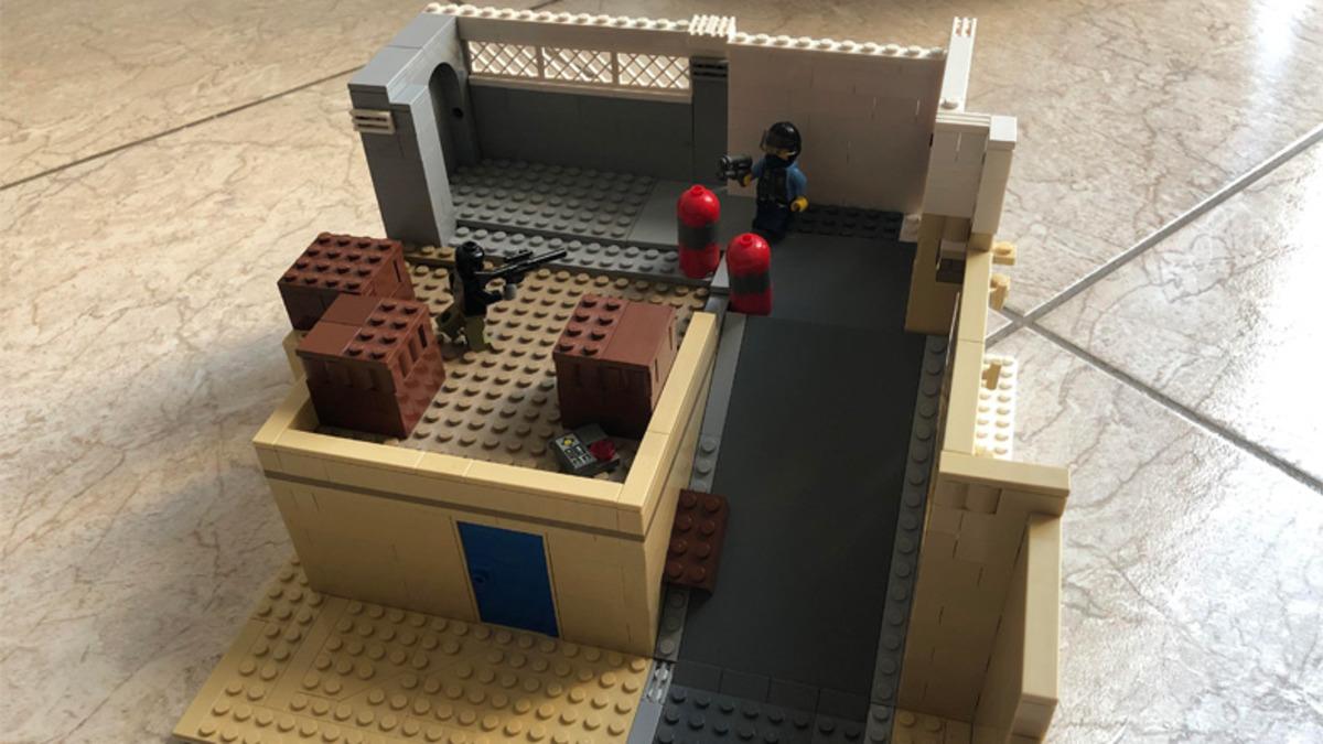 Bir Oyuncu, Dust-2 Haritasının Bir Kısmını Legolarla Yeniden Yaptı