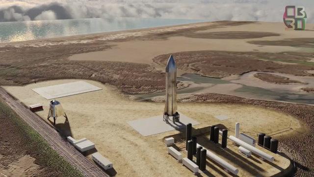 SpaceX Starship’in 20 Km’lik Denemesinin Render Görüntüleri Yayınlandı (Video)