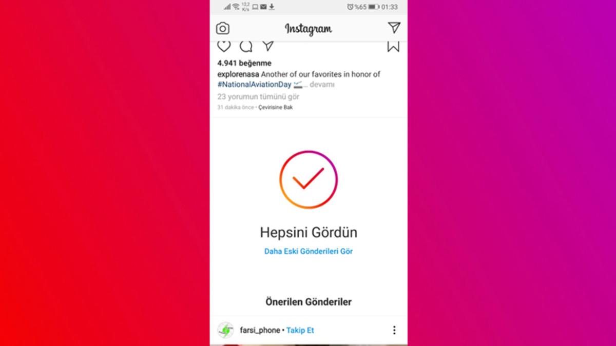 Instagram, Ana Sayfa Akışında Önerilen Gönderileri Listelemeye Başladı