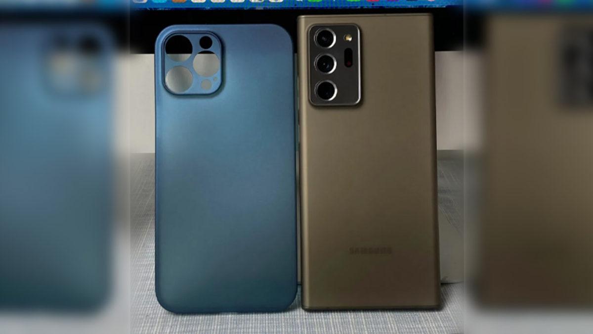 iPhone 12 Pro Max’in Boyutu, Galaxy Note20 UItra ile Karşılaştırıldı