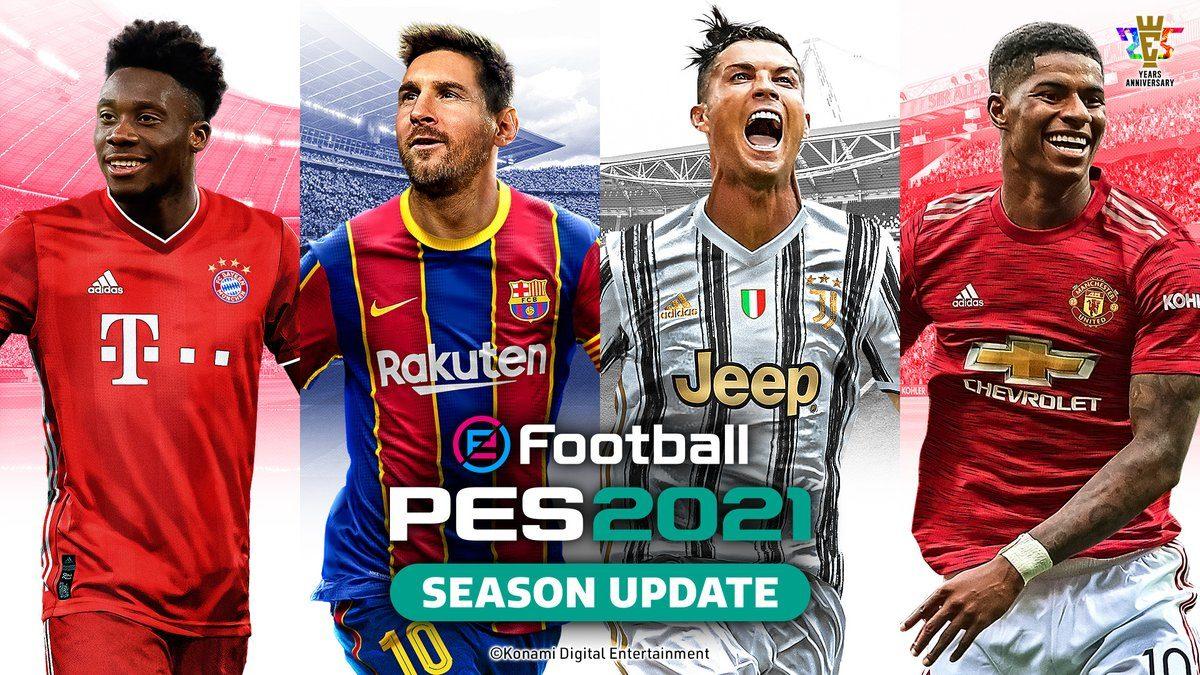eFootball PES 2021 Sezon Güncellemesinin Kapak Yıldızları Belli Oldu