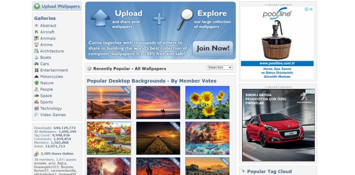 Etkileyici Masaüstü Duvar Kağıtları Bulabileceğiniz 10 Site