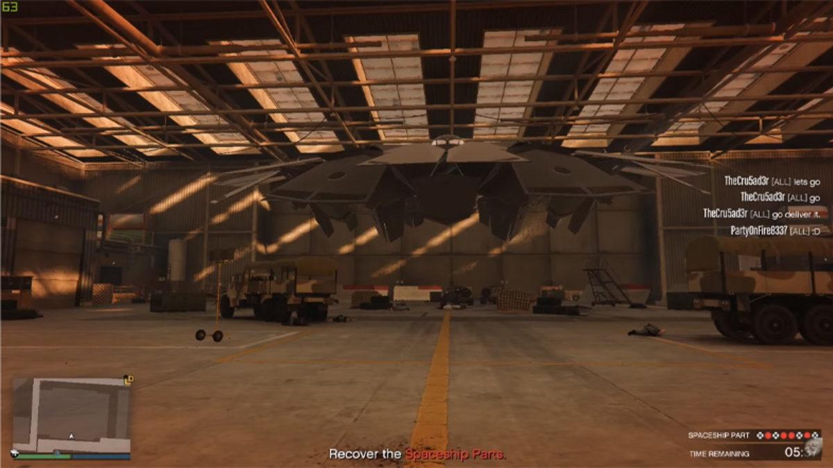 Veri Madencileri, GTA Online’da Gizli Bir UFO Görevi Buldu ve Oynadı (Video)