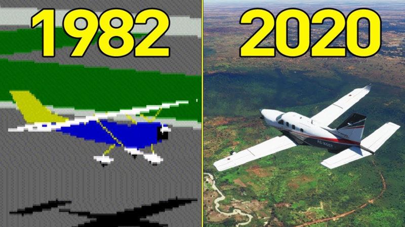 Microsoft Flight Simulator’un 1982 Yılı Versiyonu Tarayıcı Üzerinden Oynanabilir