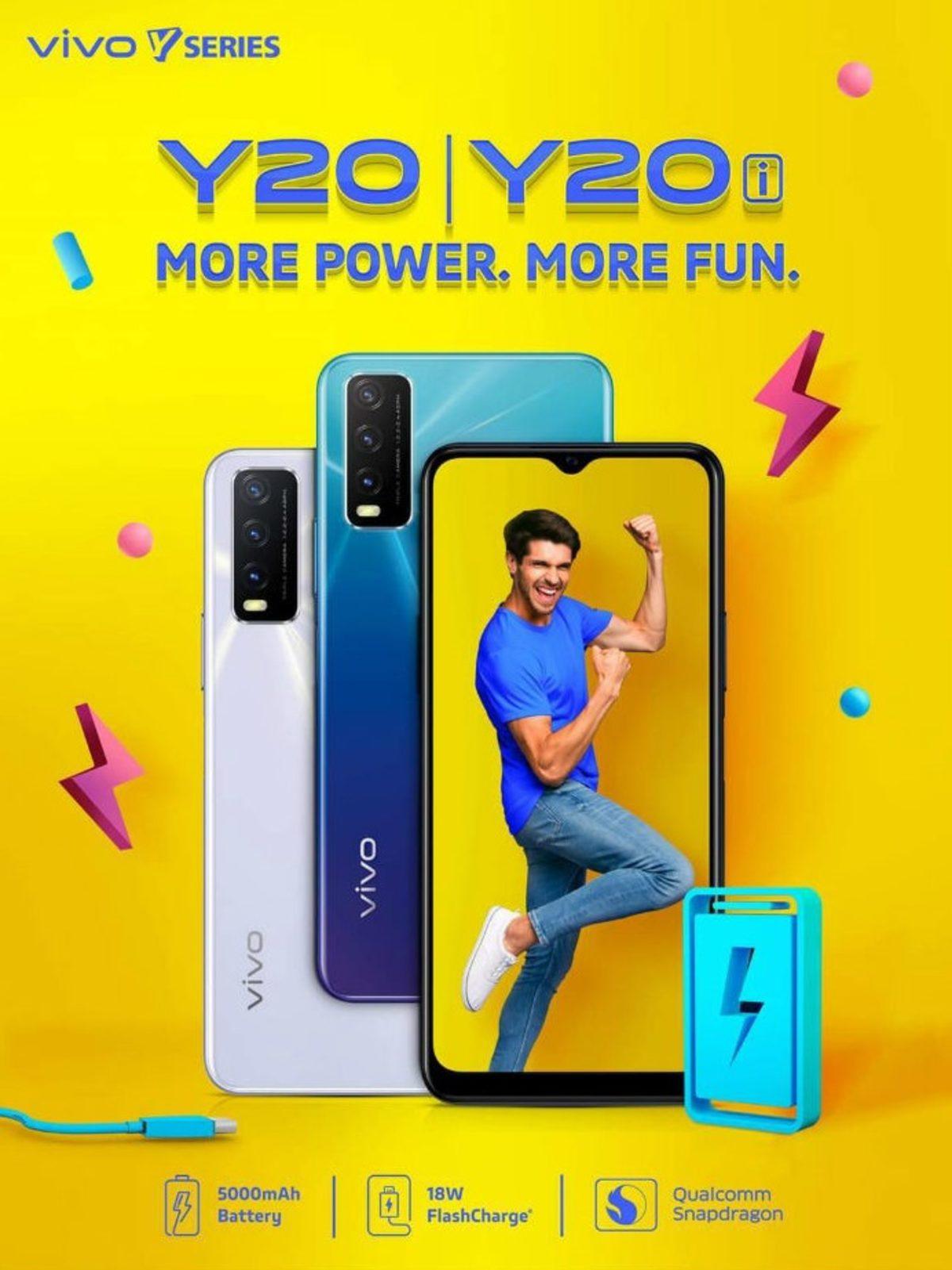 Vivo, Bütçe Dostu İki Telefonu Y20 ve Y20i’yi Makul Özellikleriyle Duyurdu