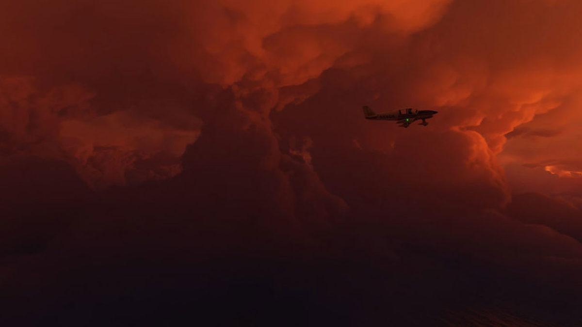 Microsoft Flight Simulator Oyuncuları, ABD’deki Laura Kasırgasına Akın Etti