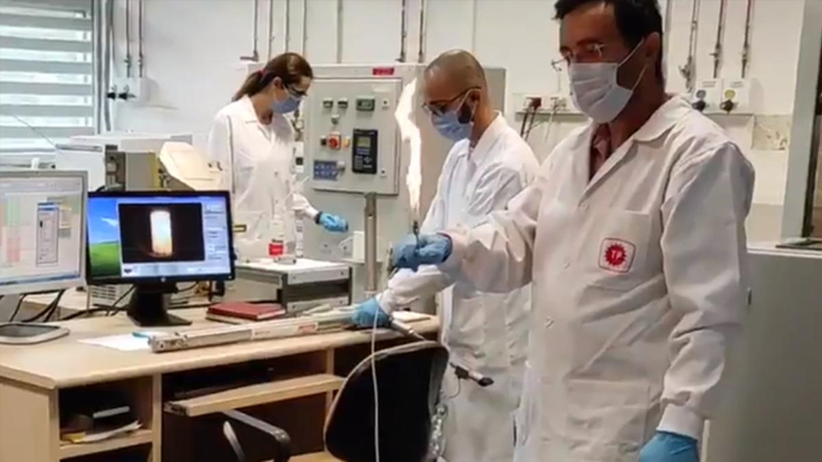 Karadeniz’de Bulunan Doğalgaz, Test Amaçlı Yakıldı (Video)