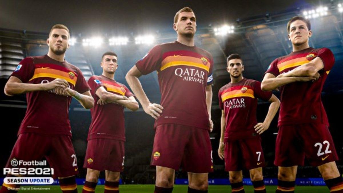 Konami, AS Roma Ortaklığıyla eFootball PES 2021 İçin Tanıtım Videosu Yayınladı