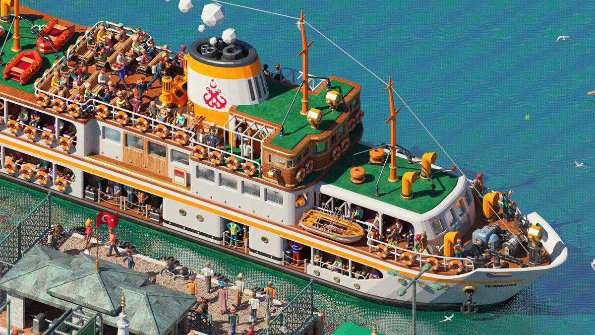 Bir Türk Sanatçının 8 Ayda Çizdiği Şahane Detaylara Sahip Havadan İstanbul Görüntüsü