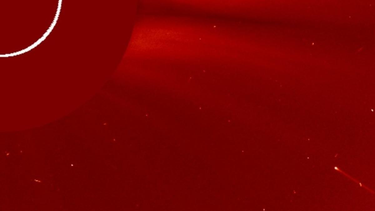 Bir Kuyruklu Yıldız, Güneş’e İntihar Dalışı Yaparken Görüntülendi (Video)