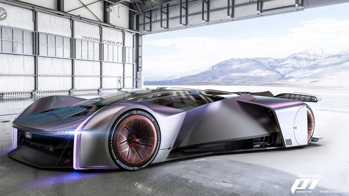 Ford’un Bir Yarış Oyunu İçin Tasarladığı Fütüristik Araba: Fordzilla P1 [Video]