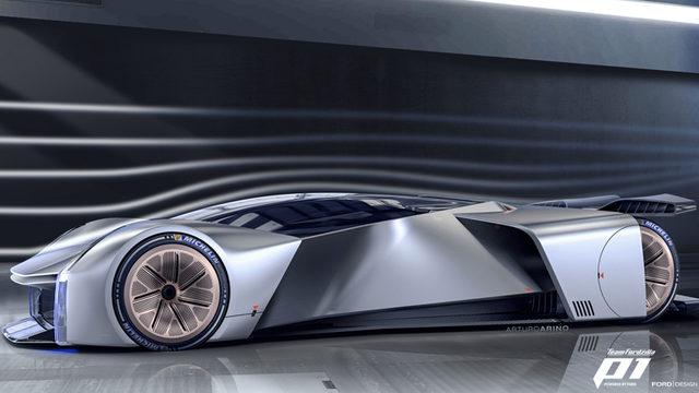 Ford’un Bir Yarış Oyunu İçin Tasarladığı Fütüristik Araba: Fordzilla P1 [Video]