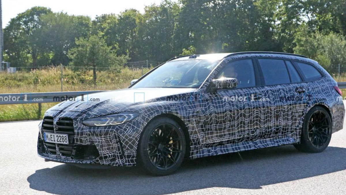 BMW M3 Touring, Kamuflajlı Bir Şekilde Test Sürüşünde Görüntülendi