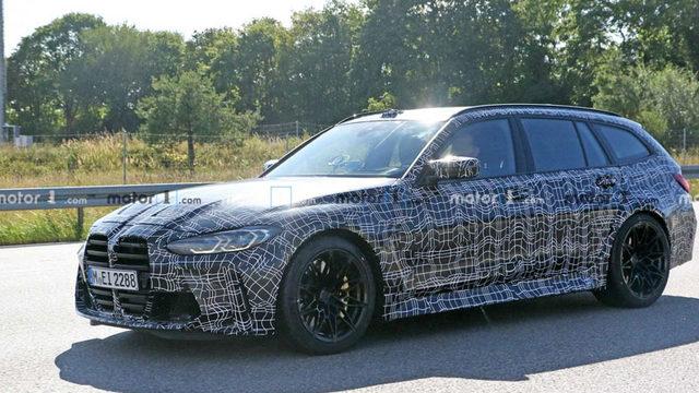 BMW M3 Touring, Kamuflajlı Bir Şekilde Test Sürüşünde Görüntülendi