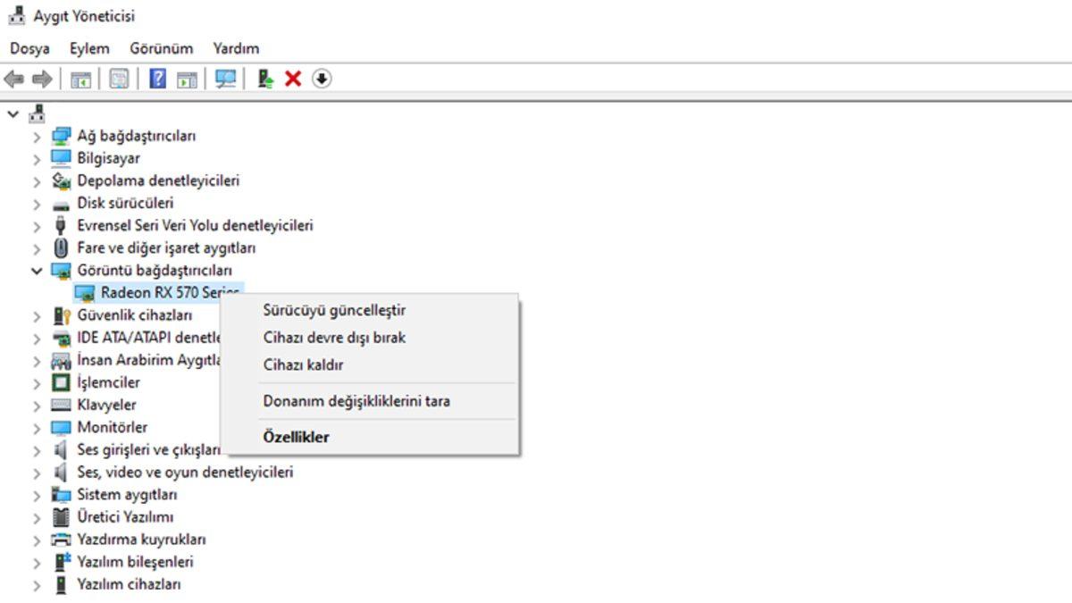 Görüntü Sürücüsü Yanıt Vermeyi Kesti ve Bu Durumdan Kurtuldu Hatası Nasıl Çözülür?