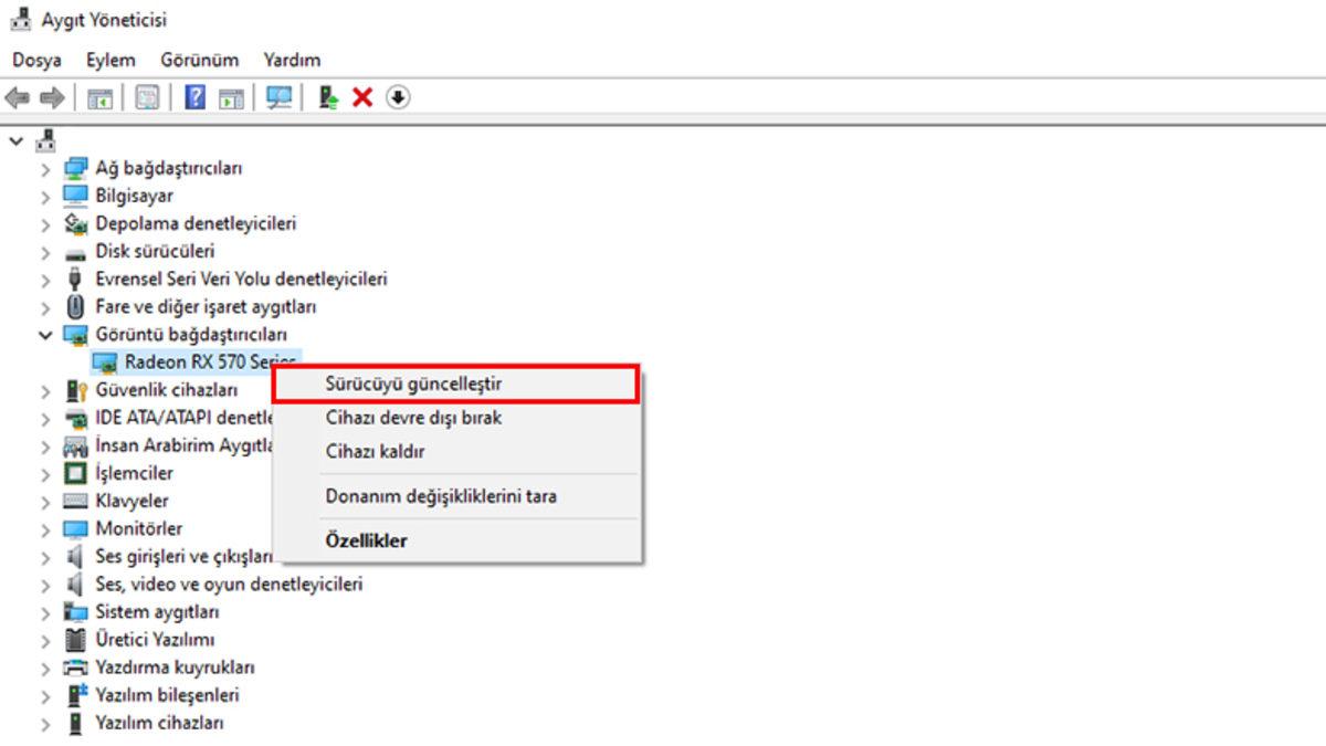 Görüntü Sürücüsü Yanıt Vermeyi Kesti ve Bu Durumdan Kurtuldu Hatası Nasıl Çözülür?