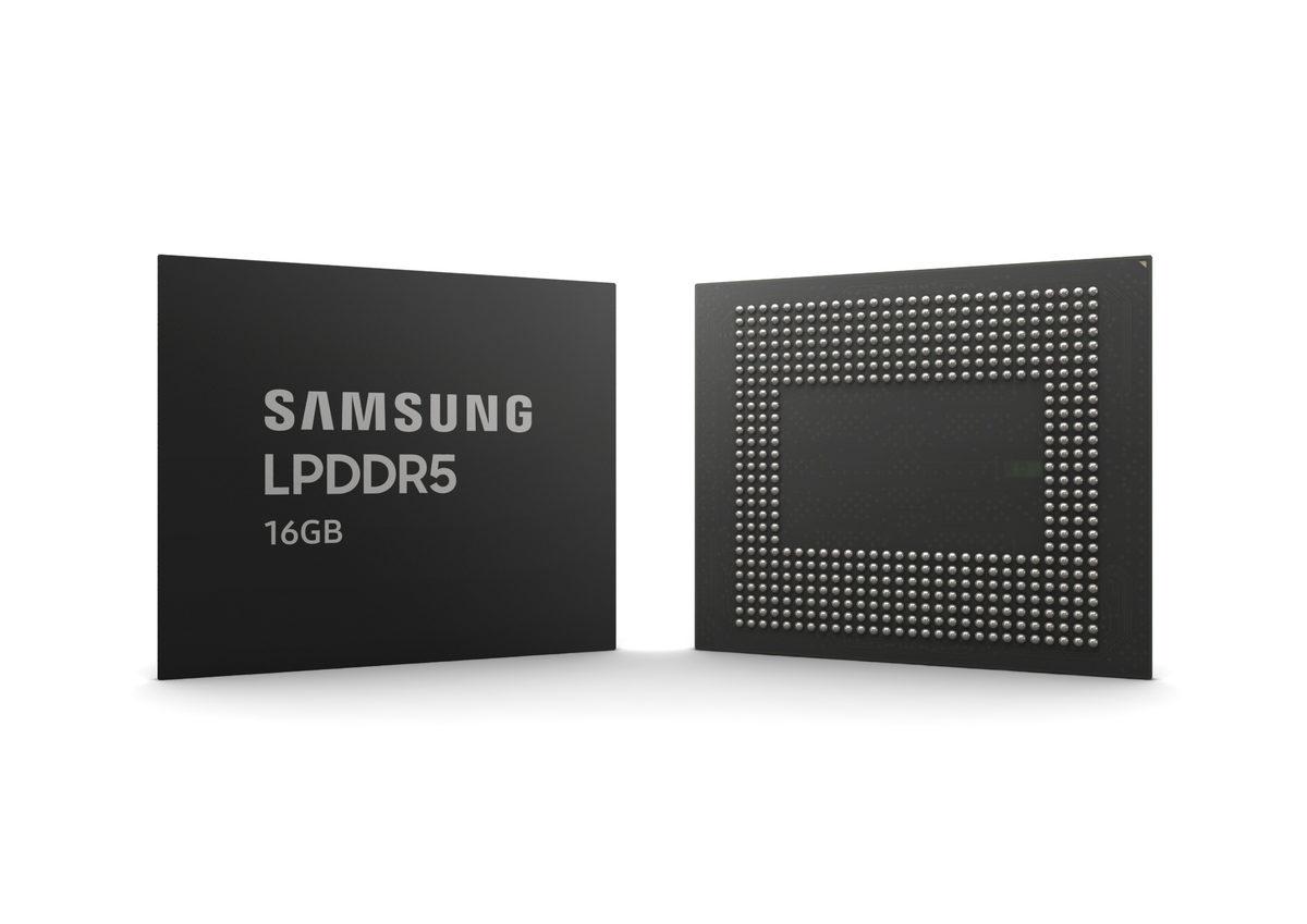 Samsung, 2021’in En Güçlü Telefonlarında Göreceğimiz 16 GB LPDDR5 DRAM Üretimine Başladı