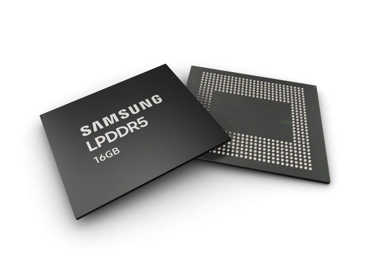 Samsung, 2021’in En Güçlü Telefonlarında Göreceğimiz 16 GB LPDDR5 DRAM Üretimine Başladı
