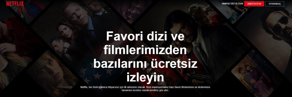 Netflix, Bazı Dizi ve Filmleri Ücretsiz Sunmaya Başladı