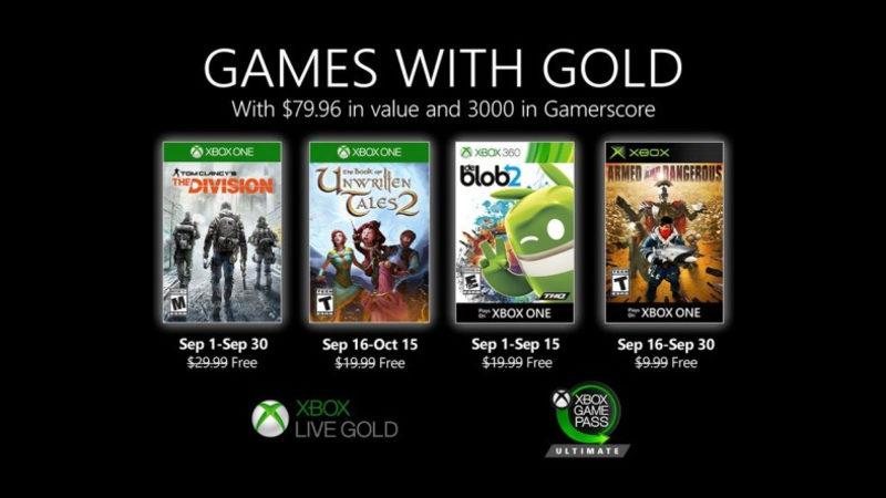 Microsoft, Xbox Live Gold’un Ücretsiz Eylül Ayı Oyunlarını Erişime Açtı