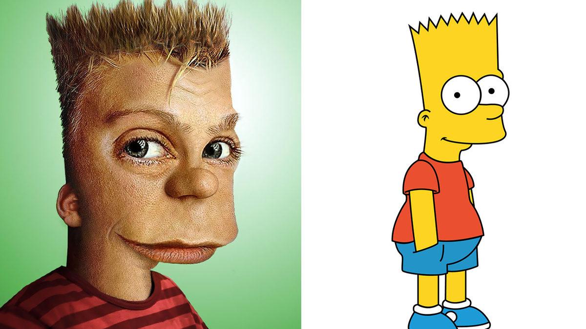 Çizgi Film Karakterleri Gerçek Olsaydı Nasıl Görünürdü?