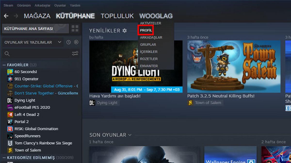 Steam Kullanıcı Adı Değiştirme Nasıl Yapılır? (2021)
