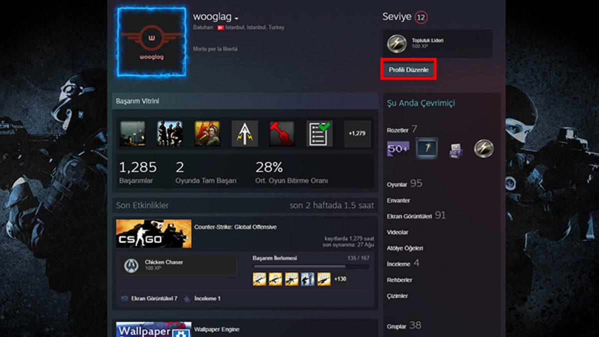 Steam Kullanıcı Adı Değiştirme Nasıl Yapılır? (2021)