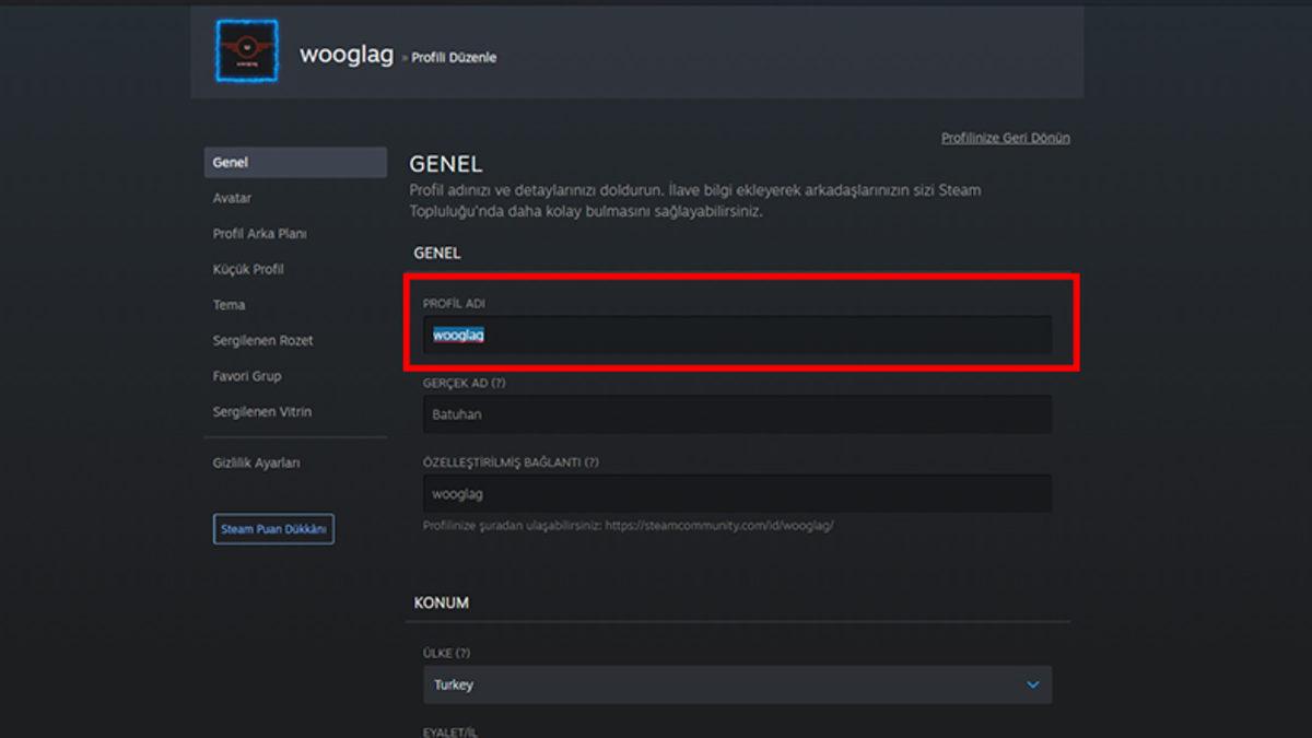 Steam Kullanıcı Adı Değiştirme Nasıl Yapılır? (2021)