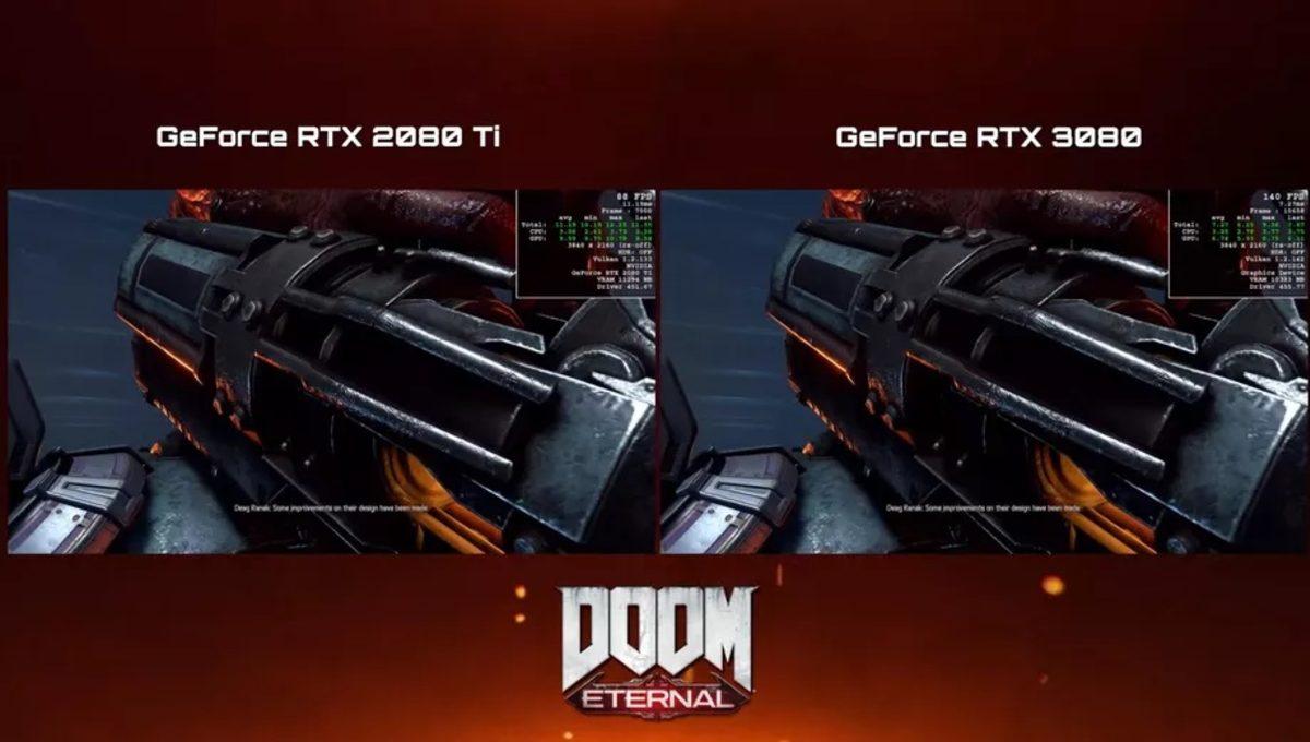 Nvidia GeForce RTX 3080, 4K Çözünürlükte GeForce RTX 2080 Ti’ı Ezdi Geçti [Video]