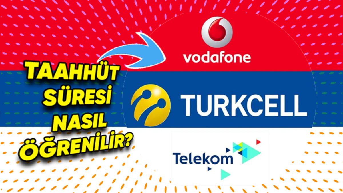 Turkcell, Vodafone, Türk Telekom Taahhüt Sorgulama İşlemleri Nasıl Yapılır? Adım Adım Anlatıyoruz!