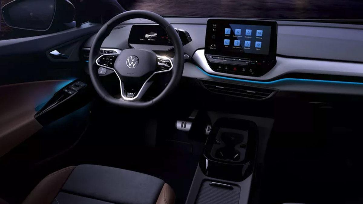 Volkswagen, Elektrikli SUV’u ID 4’ün Minimalist İç Tasarımını Paylaştı