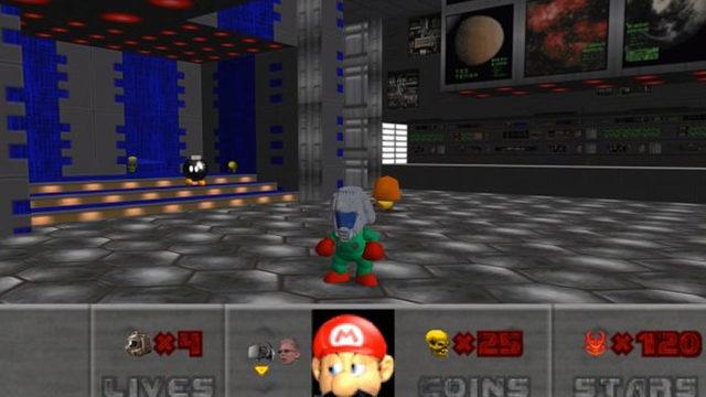 Super Mario 64 ve DOOM Dünyasını Birleştiren Bir Mod Geliştirildi (Video)
