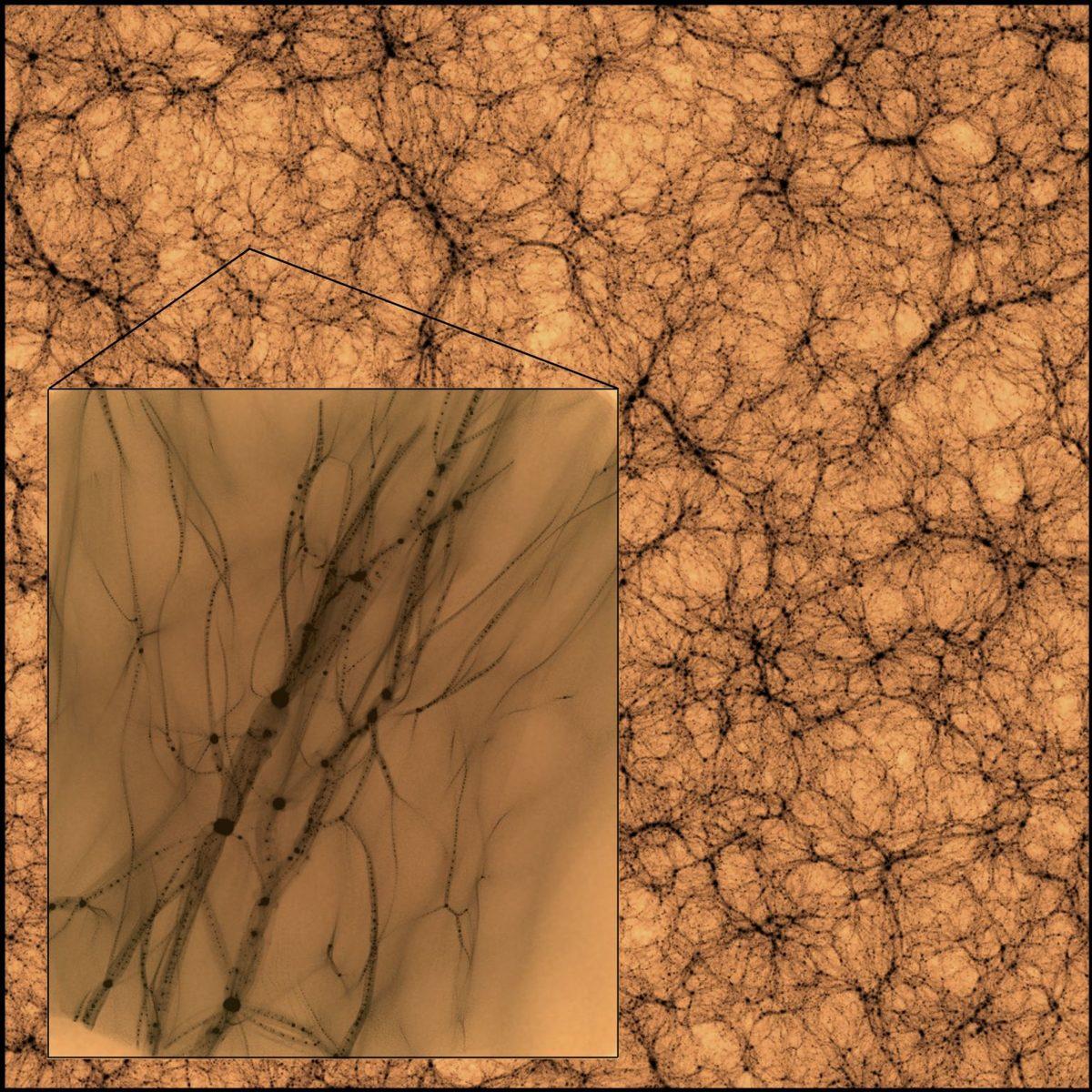 Karanlık Maddenin Neye Benzeyebileceğini Gösteren Simülasyon Geliştirildi