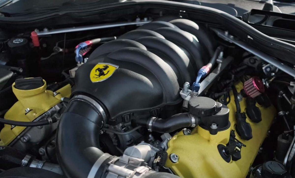 Dünyanın Tek Ferrari Motorlu BMW E92 M3’ü [Video]