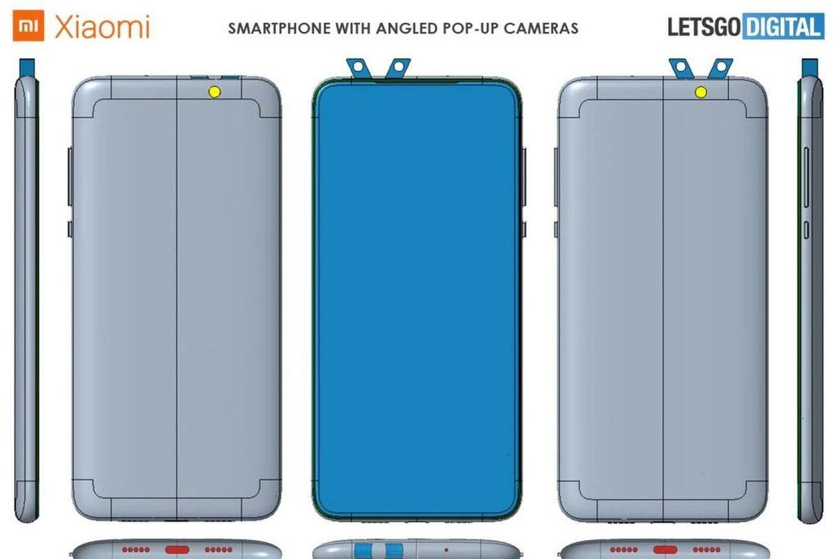 Xiaomi’nin Ön ve Arka Kamerayı Ortadan Kaldırdığı İlginç Pop-up Kamera Patenti
